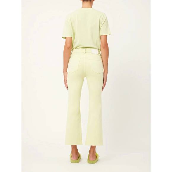 NEW DL1961 - WOMEN'S essential tee in limeade - Picture 3 of 3